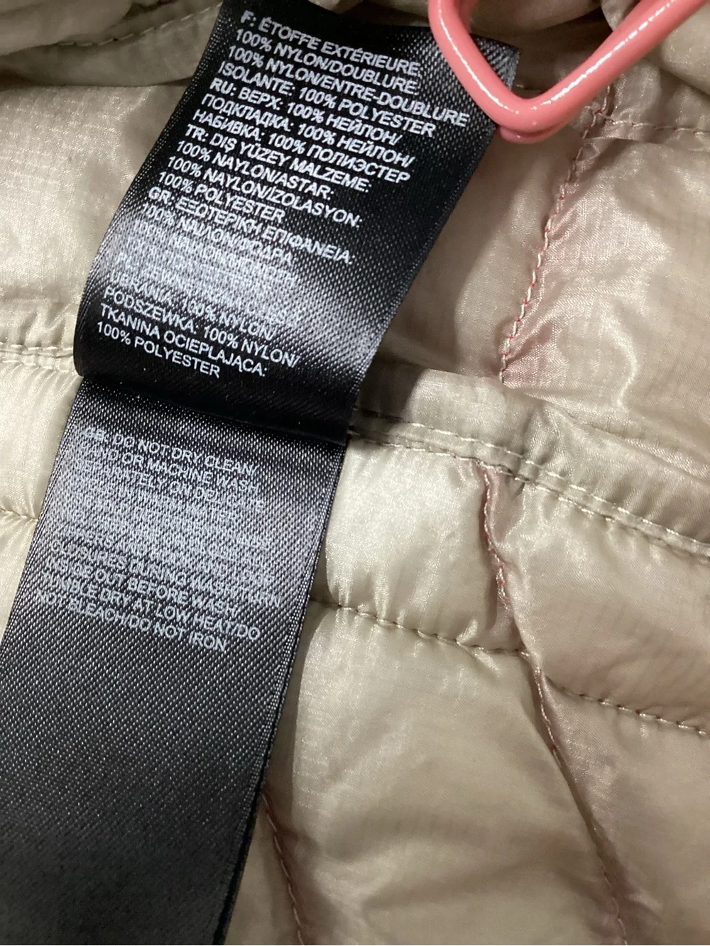 The North Face Men's Red Quilted  Puffer Jacket